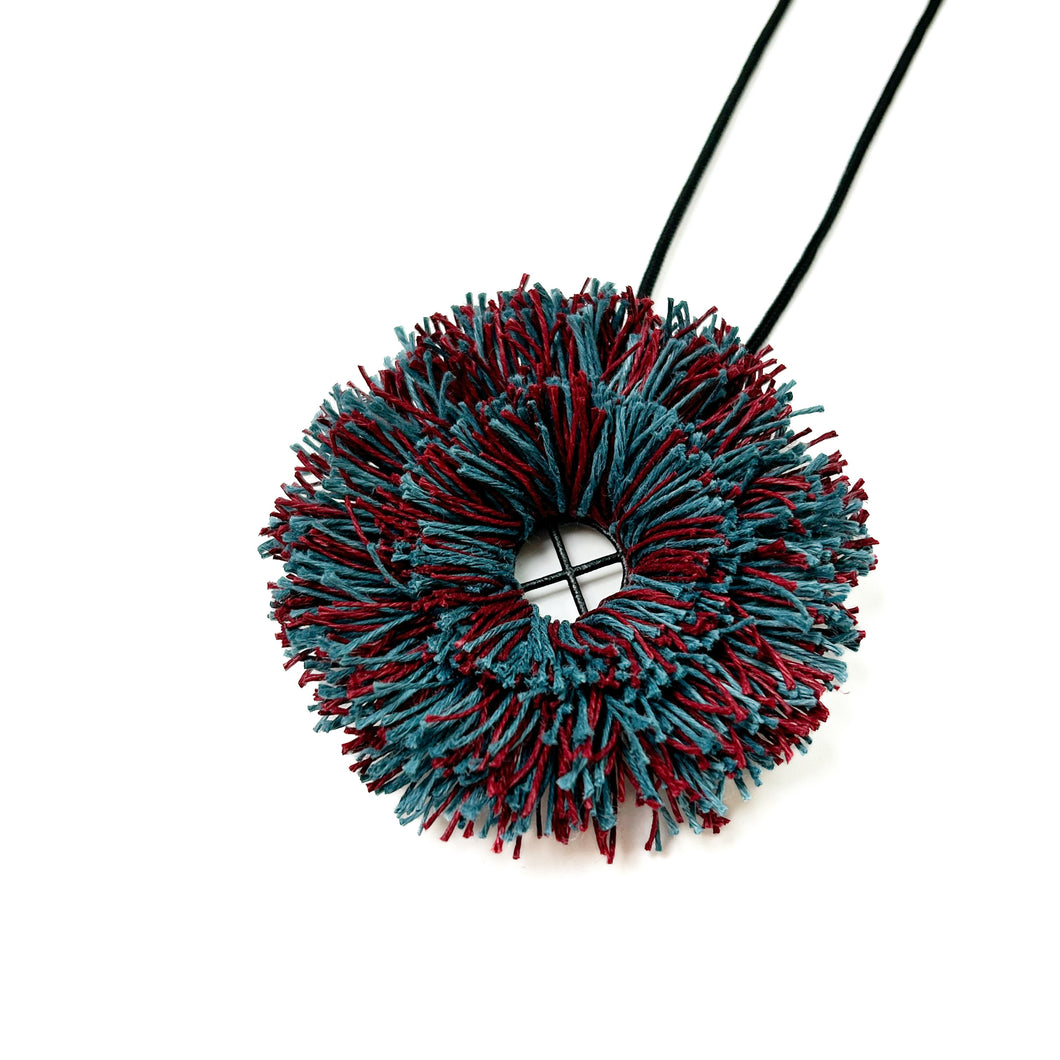 Vicki Mason - Lux gum flower – neckpiece