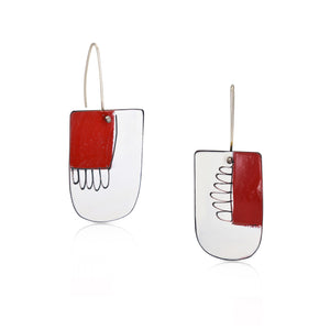 Jane Frances Reilly - Apron – Red & White