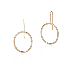 Catherine Large - Frame Earrings - Long Oval