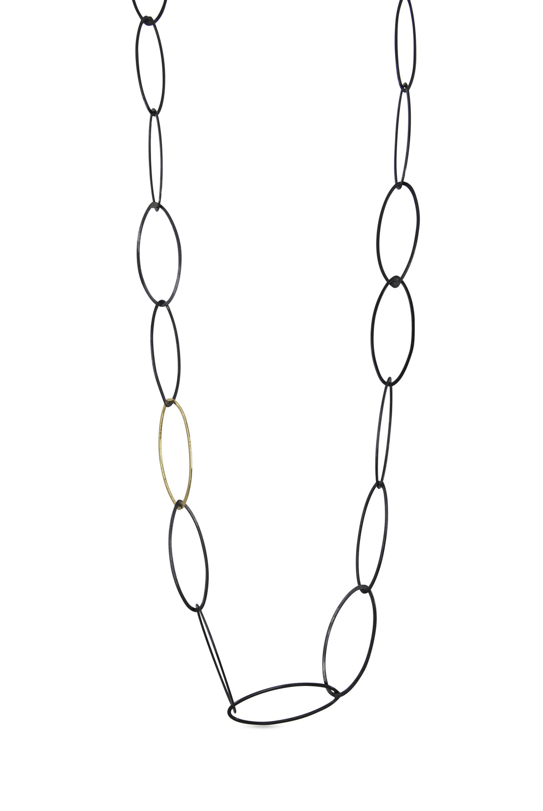 Catherine Large - Pointed Oval Link Chain