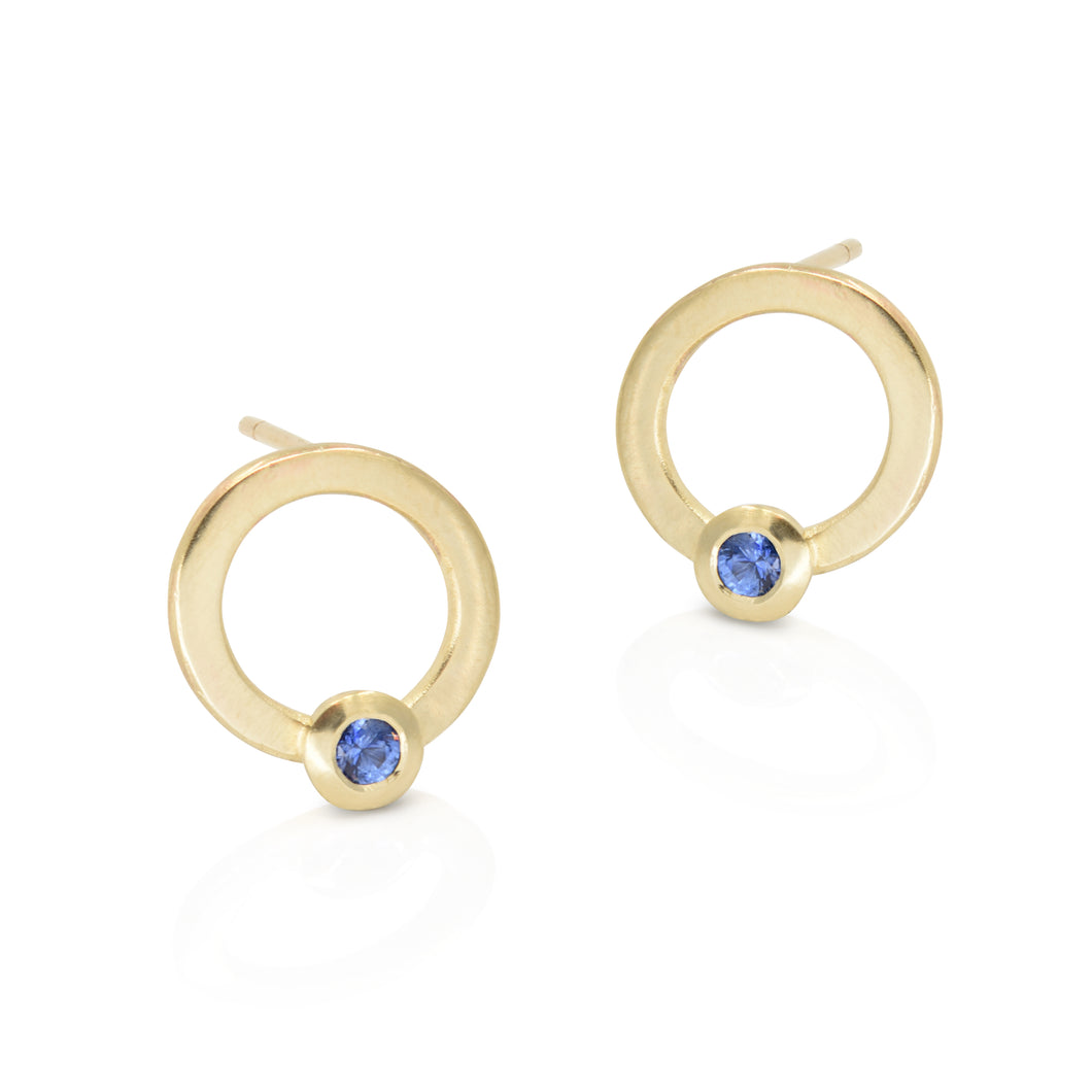 Michelle Cangiano - Asymmetrical Halo Stud
