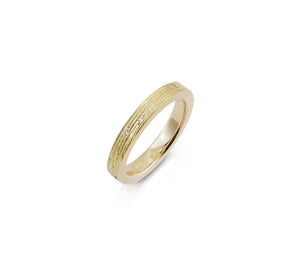 Katheryn Leopoldseder - Yellow textured diamond