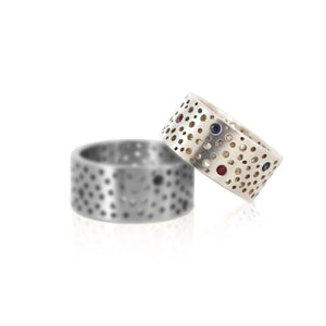 Elizabeth Kennedy - Perforated – sapphire and ruby
