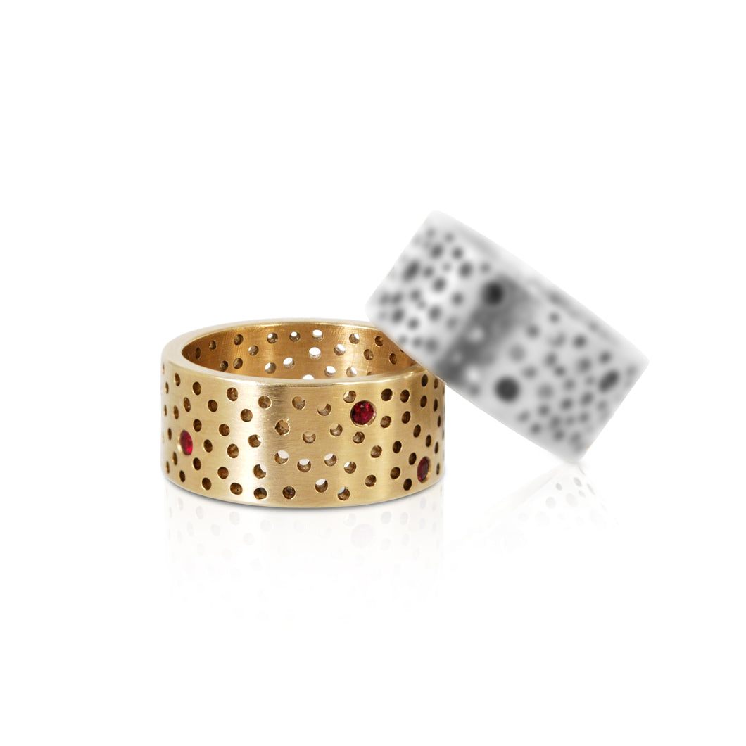 Elizabeth Kennedy - Perforated – ruby