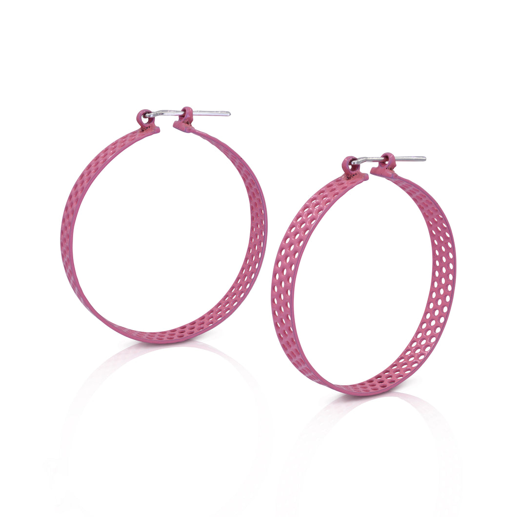 Jin ah Jo - Perforated hoop - pink